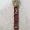 Uzbek Lakai Silk Cross-Stitch 19th C. Belt